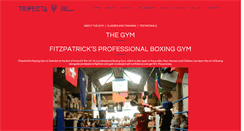 Desktop Screenshot of fitzpatricksboxinggym.com